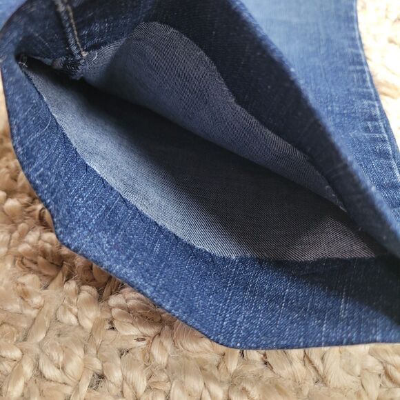 Levi 20S 35x23 Signature Gold Label Levi Strauss Totally Shaping Straight Capri - Picture 5 of 13